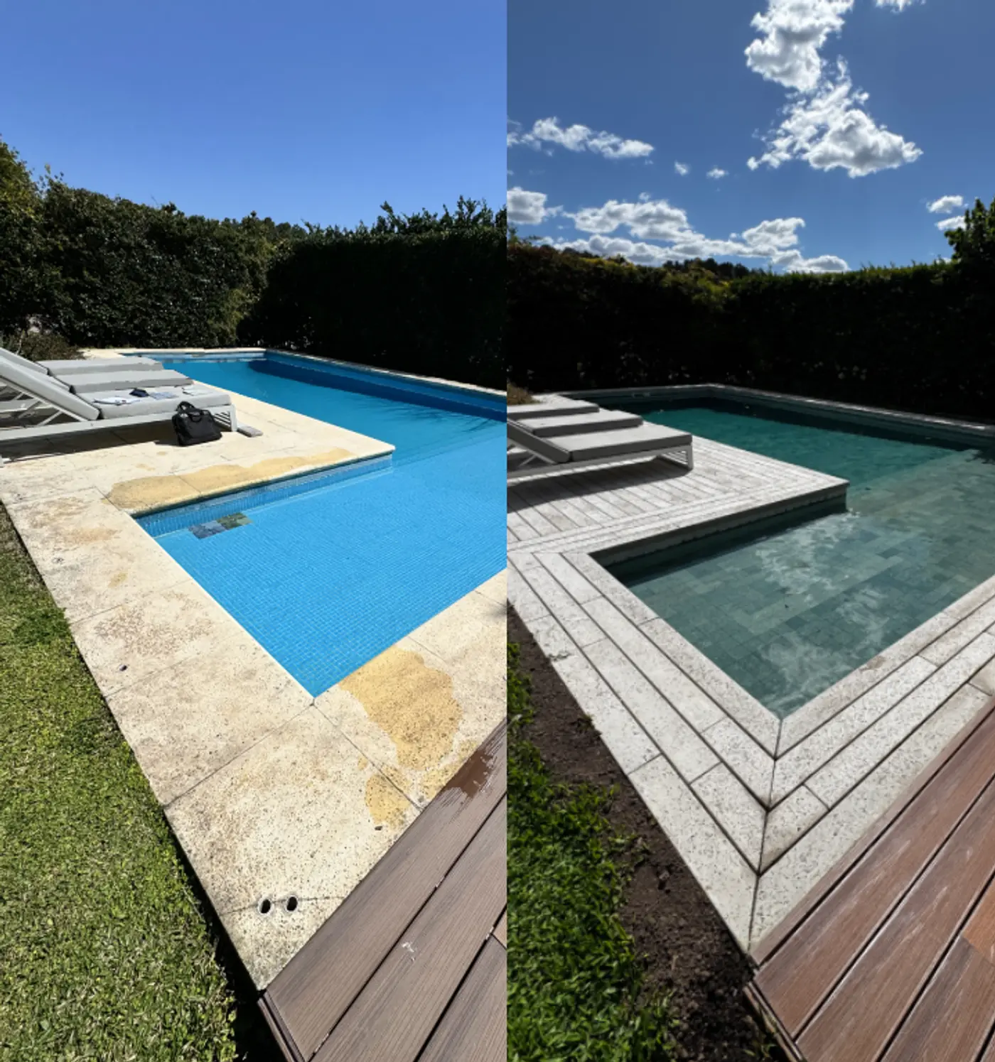 Cambio de revestimiento de piscina