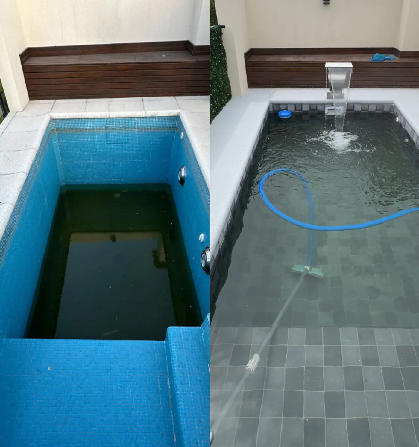 Reparación de equipo de piscina